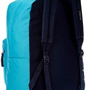 JanSport SuperBreak Backpack - Lightweight School Pack - Peacock Blue