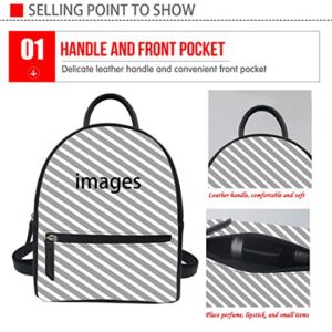 Freewander Mini Backpack Double Storage Unique Design Custom Patterns Customize Picture Photo Basics Rucksack