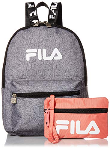 Fila Women's Hailee 13-in Backpack, Heather Grey, One Size