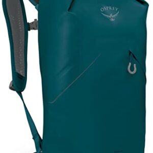 Osprey Transporter Roll Top Waterproof Backpack 25, Night Jungle Blue