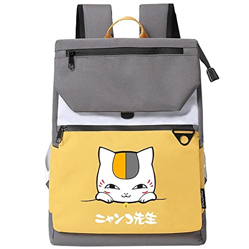 Natsume Yuujinchou Schoolbag Backpack Shoulder Bag Travel Laptop Computer Backpack Student school bag Madara