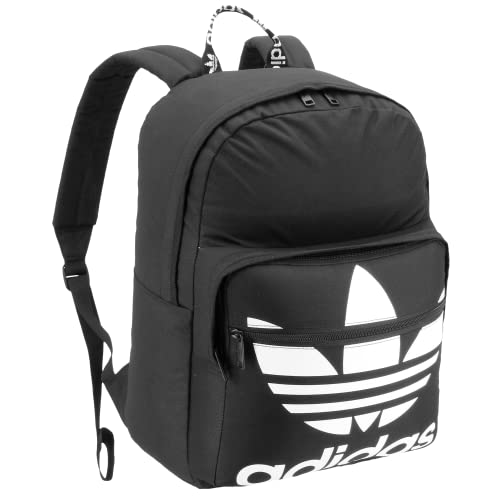 adidas Originals Trefoil Pocket Backpack, Black, One Size