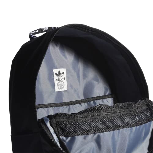 adidas Originals Trefoil Pocket Backpack, Black, One Size