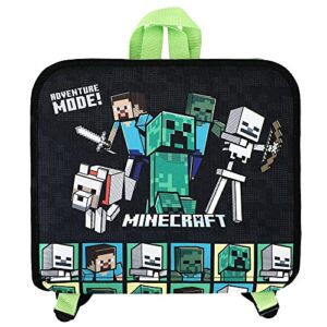 minecraft mainframe hanging backpack with clear interior tablet window
