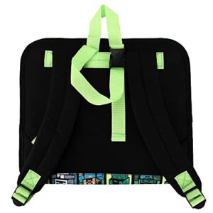 Minecraft Mainframe Hanging Backpack with Clear Interior Tablet Window