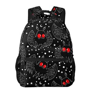 mothman night backpack large capacity school book bag laptop backpacks lightweight travel bookbag boys daypack