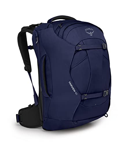Osprey Fairview 40 Women's Travel Backpack, Winter Night Blue