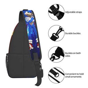 HAIROURI Cartoon Crossbody Sling Backpack Shoulder Bag For Women Men Boys Girls Chest Sling Bag Multipurpose Crossbody Shoulder Bag Travel Hiking Daypack-Style 23