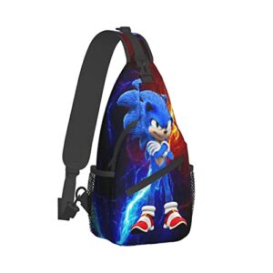 HAIROURI Cartoon Crossbody Sling Backpack Shoulder Bag For Women Men Boys Girls Chest Sling Bag Multipurpose Crossbody Shoulder Bag Travel Hiking Daypack-Style 23