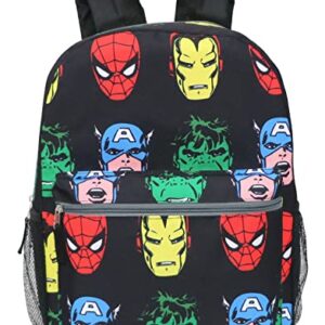 Marvel Avengers Kids Full Size All Over Print 16" Comic Backpack