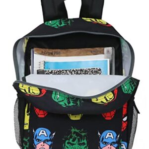 Marvel Avengers Kids Full Size All Over Print 16" Comic Backpack