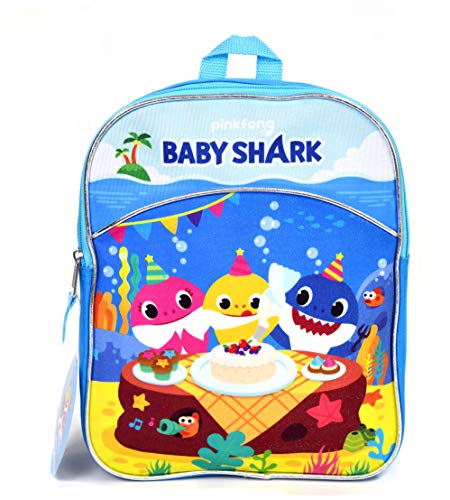 3 Baby Shark 11" Mini Backpack