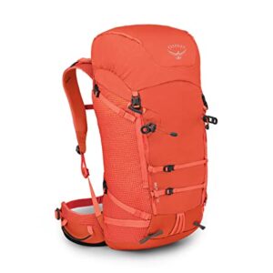 Osprey Mutant 38 Climbing and Mountaineering Backpack, Mars Orange, Medium/Large