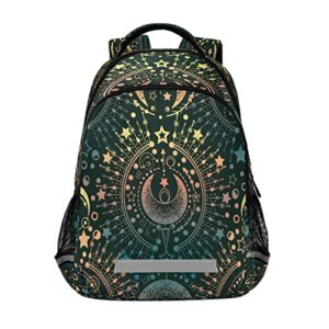 alaza moon sun star magical large backpack travel college school shoulder laptop bag daypack bookbag