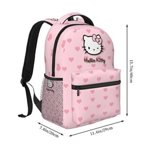 Cartoon Cat Backpack Casual Travel Bookbag Fashion Laptop Backpack