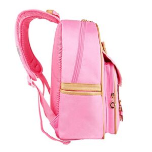 Children's Backpack Princess Girl School Bag PU Waterproof Casual Daypack