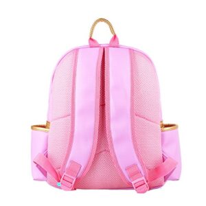 Children's Backpack Princess Girl School Bag PU Waterproof Casual Daypack