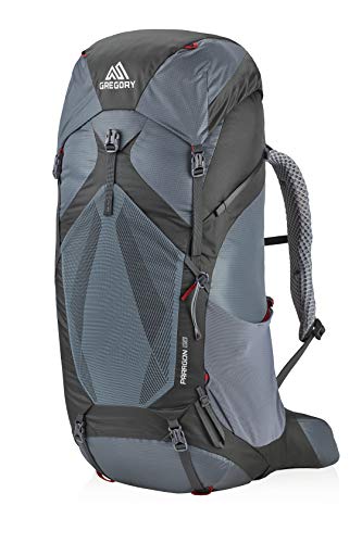 Gregory Mountain Products Men's Paragon 68 Backpacking Backpack , Smoke Grey, Medium/Large