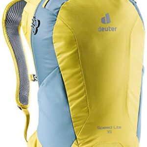 Deuter Unisex – Adult's Speed Lite 16 Hiking Backpack, Greencurry Slate Blue, 16 L