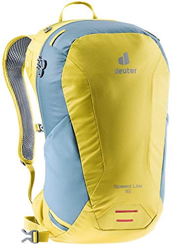 Deuter Unisex – Adult's Speed Lite 16 Hiking Backpack, Greencurry Slate Blue, 16 L