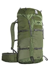 granite gear crown 2 60l backpack – men’s fatigue/pine regular