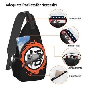 Primitive Dragon Ball Backpack, Fashion Anime Chest Bags Sling Crossbody Bag For Men Women Boys Girls