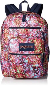 jansport unisex big student multi flower backpack