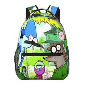 orpjxio backpack regular anime show double shoulder bag for unisex laptop bagpack large capacity travel backpack for hiking work camping