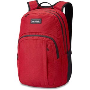 dakine unisex campus m backpack, crimson red, 25l