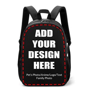 zifoca custom laptop backpack, personalized backpacks with photos, customized travel bookbags gifts for women men 17in