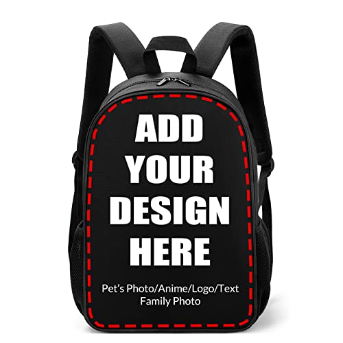 Zifoca Custom Laptop Backpack, Personalized Backpacks With Photos, Customized Travel Bookbags Gifts For Women Men 17IN