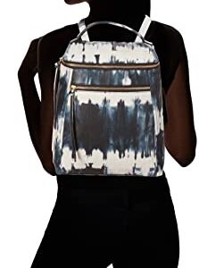 Lucky Brand womens Poli Backpack, Navy Multi, One Size US