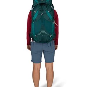 Osprey Eja 48 Women's Utralight Backpacking Backpack, Deep Teal, X-Small/Small