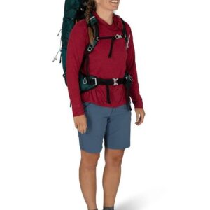 Osprey Eja 48 Women's Utralight Backpacking Backpack, Deep Teal, X-Small/Small