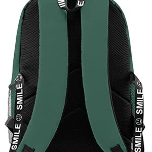 HANDAFA Unisex One Piece Large Capacity bag Manga Sea King Cosplay Backpack(Green Z)