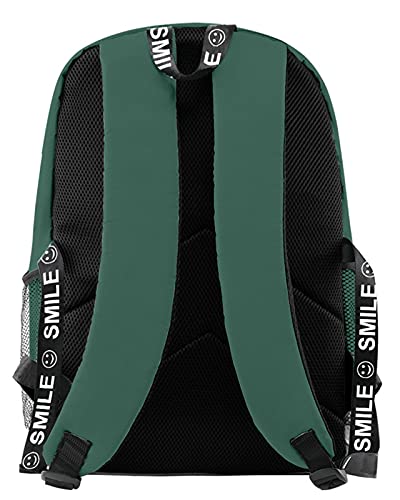 HANDAFA Unisex One Piece Large Capacity bag Manga Sea King Cosplay Backpack(Green Z)
