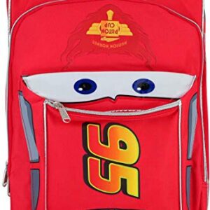 Pixar Cars Lightning McQueen Shape 16 inch Large School Backpack