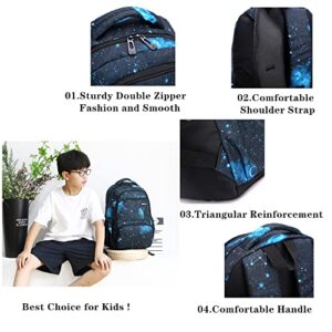 Kids Backpack for Boys Girls Nylon Elementary School Bags Durable Children Bookbags Casual Travel Back Pack