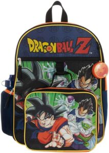 dragon ball z kids backpack set 4-piece school supplies combo