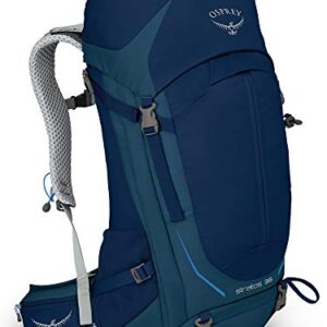 Osprey Stratos 36 Men's Hiking Backpack, Eclipse Blue, Small/Medium