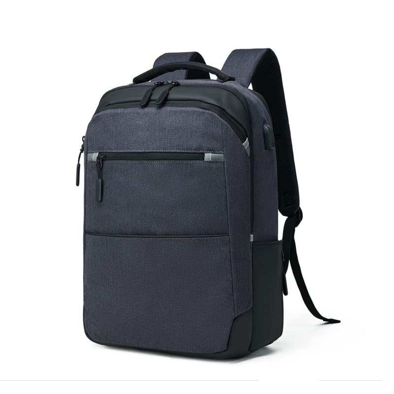 Adenpvn Gray laptop backpack, backpack with laptop compartment,college,work,commuter business travel backpack for men&women