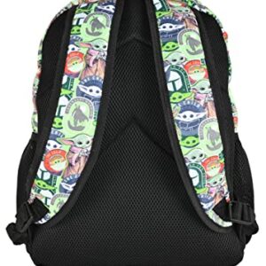 STAR WARS Baby Yoda Mandelorian Backpack | Officially Licenced Yoda Backpacks For School, Boys, Girls, or Adults