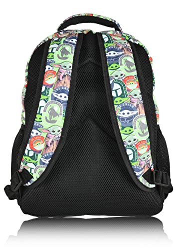 STAR WARS Baby Yoda Mandelorian Backpack | Officially Licenced Yoda Backpacks For School, Boys, Girls, or Adults