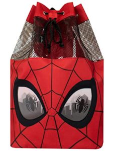 marvel kids spiderman swim bag