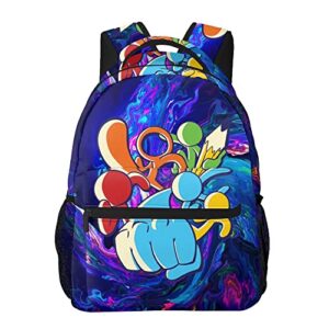 ala-n-becker lightweight backpack shoulders bookbag laptop school bag travel daypack for boys girls