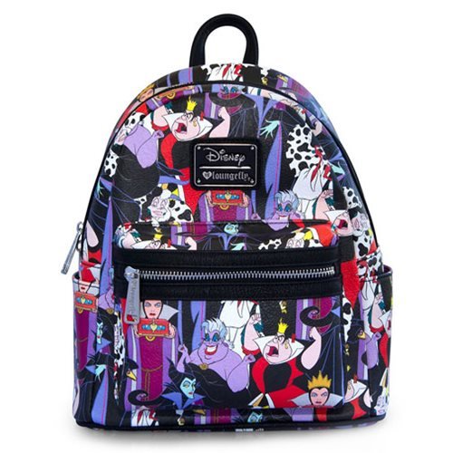 Loungefly Disney Villains Womens Mini Backpack