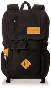 jansport hatchet travel backpack – 15 inch laptop bag designed for urban exploration, black
