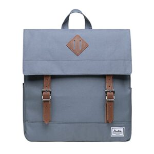 kaukko school backpack – bookbag, spacious and classy fits 14″ laptop, 14.88l