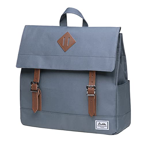 KAUKKO School Backpack - Bookbag, Spacious and Classy fits 14" Laptop, 14.88L