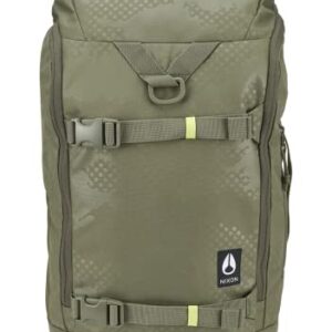 NIXON Hauler 25L Backpack - Olive Dot Camo - Made with REPREVE® Our Ocean™ and REPREVE® recycled plastics.